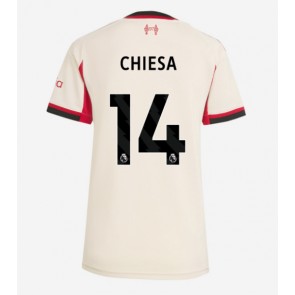 Liverpool Federico Chiesa #14 Bortatröja Kvinnor 2025-26 Kortärmad